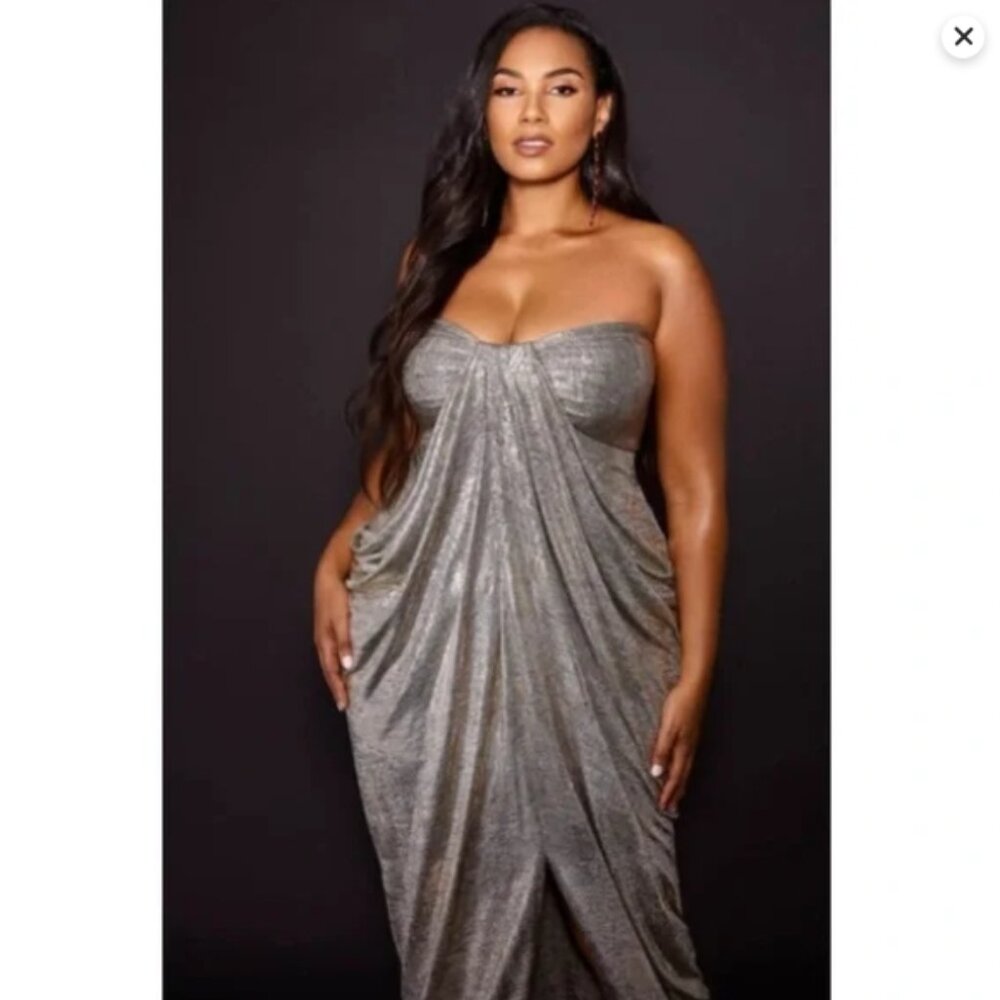 Gabrielle Union New York and Company Party Dress L